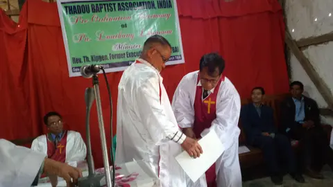 Pastor Louthang Ordination