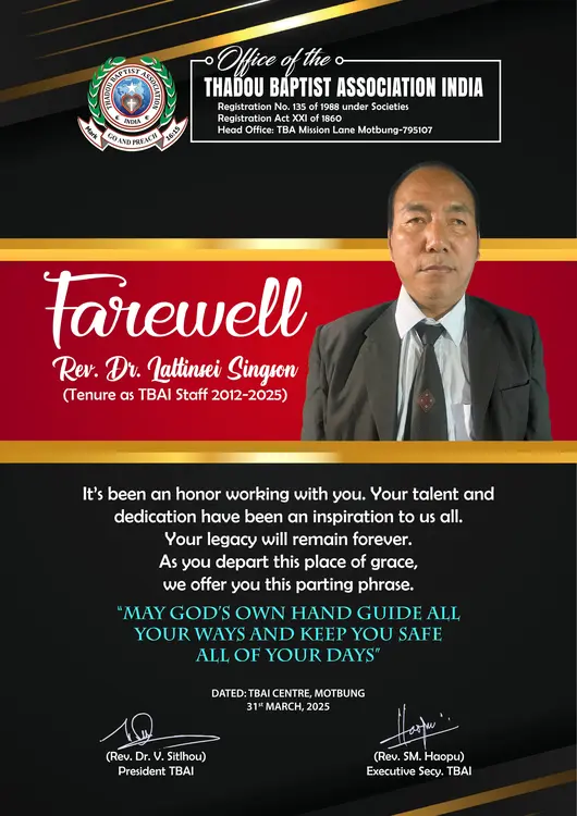 Rev. Dr. Lettinsei Singson